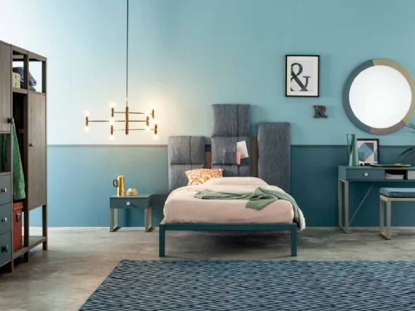 Cameretta per ragazzi di design in legno Urban 15 di Callesella