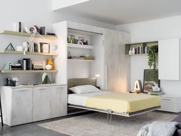 Mobile realizzato in legno dal design semplice di Clever