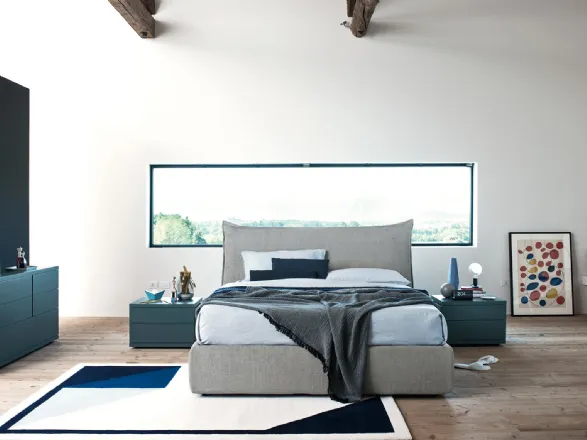Letto moderno Francis di Alf DaFrè
