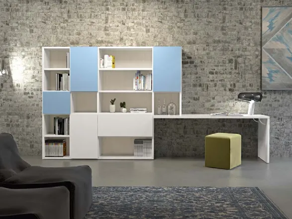 Libreria ideale per vari spazi di Clever