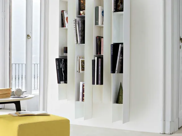 Pensile in metallo libreria Koala di Lema