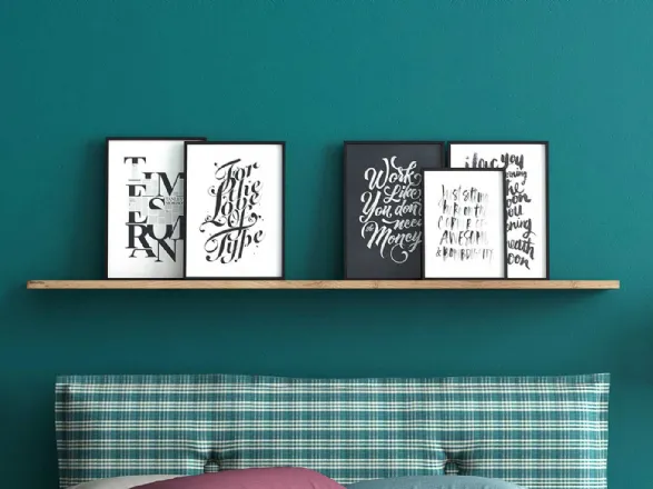 Mensola dal design minimal di Clever