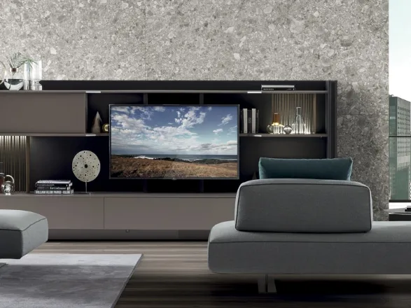 Divano di design con schienali amovibili Filiph Air di Art Nova