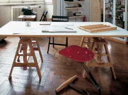 Tavolo moderno Leonardo di Zanotta