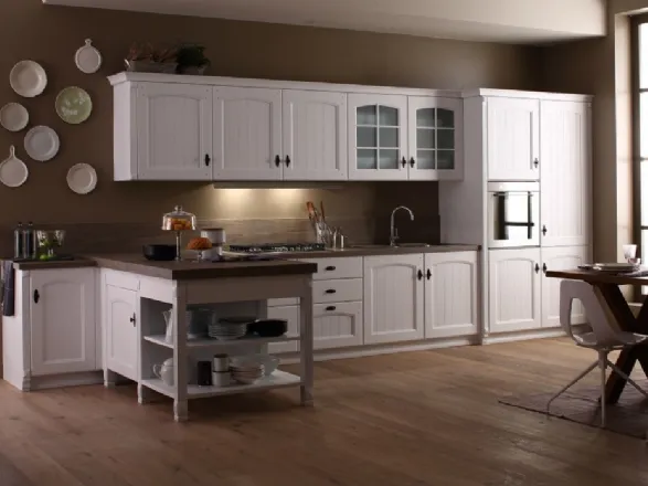 Cucina con penisola Morgana di Arrex