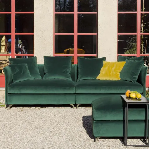 Divano lineare Allevi di Flexstyle