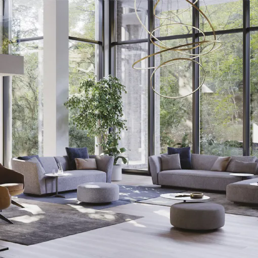 Divano angolare Cloud di Art Nova