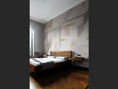 Carta da parati astratta dai colori tenui Archipelago di London Art