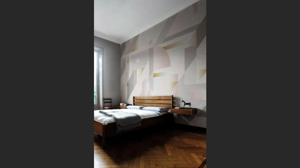 Carta da parati astratta dai colori tenui Archipelago di London Art