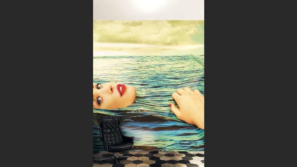 Carta da parati Be Water di London Art