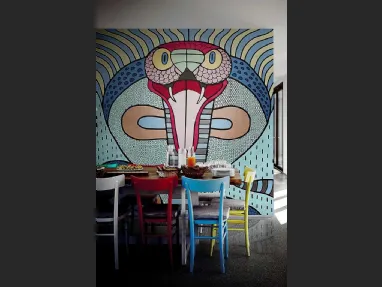 Carta da parati Cobra di London Art