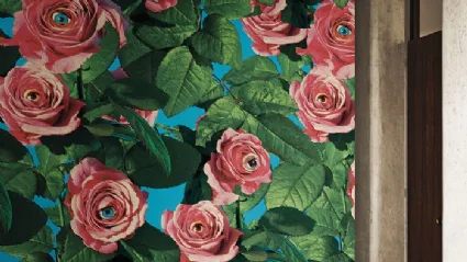 Carta da parati Eyes & Roses di London Art