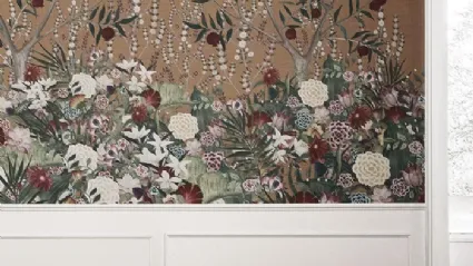Carta da parati Fleurs Magiques di London Art