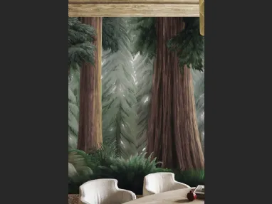Carta da parati La Forêt Éternelle di London Art