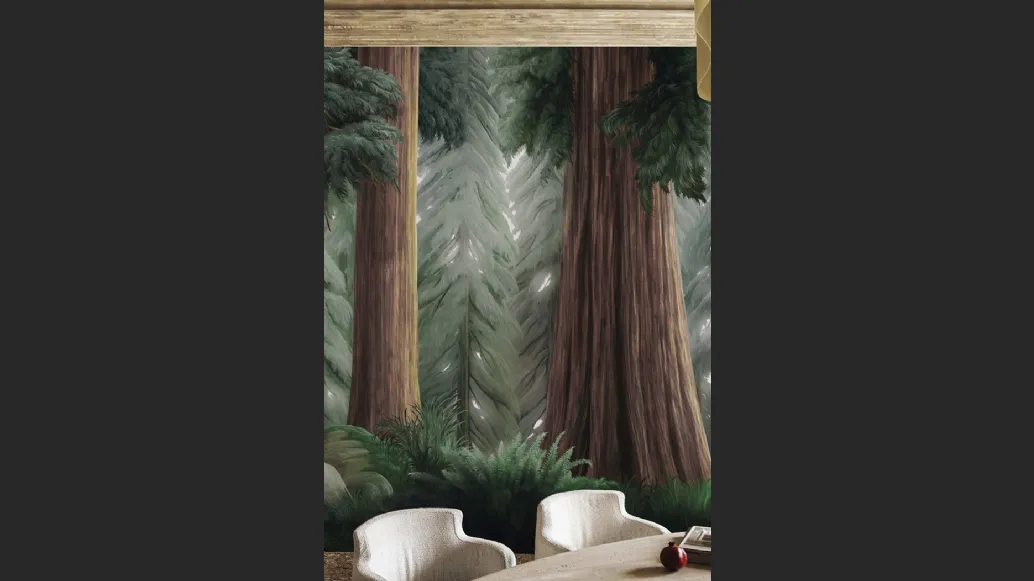 Carta da parati La Forêt Éternelle di London Art