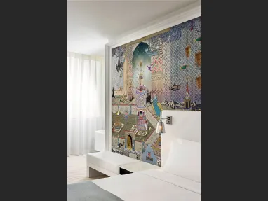 Carta da parati Mondrian Doha di London Art