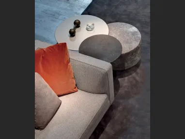 Tavolino Glam Side in laccato o gres di Art Nova