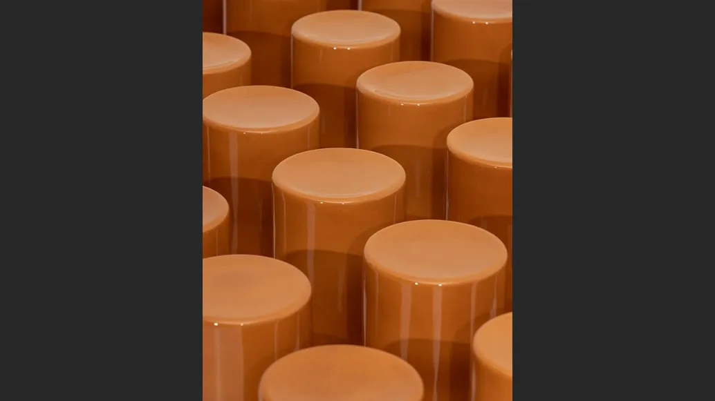 Tavolino in ceramica In Girum di Bolzan Letti