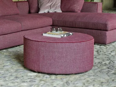 Pouf in tesssuto Circle di Flexstyle