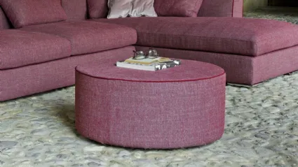 Pouf in tesssuto Circle di Flexstyle