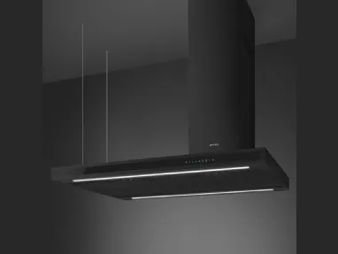 Cappa a isola KLTI12L4MB di Smeg