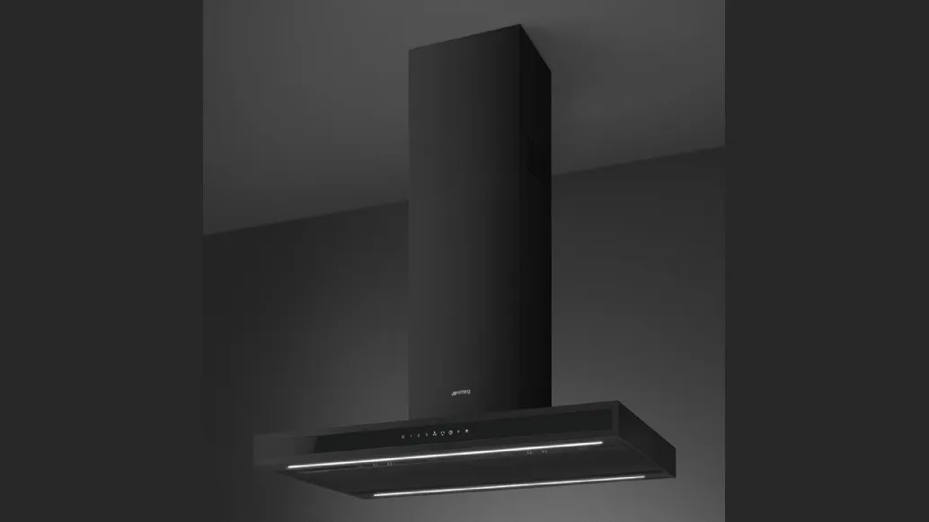 Cappa a isola KLTI9L4MB di Smeg