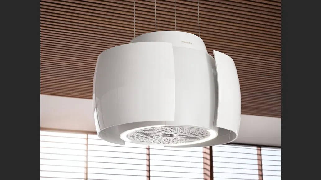 Cappa Aspirante di design DA 7378 D Aura Ambient con comandi solo Smart di Miele