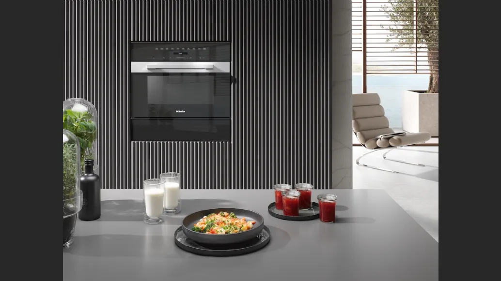 Forno a Microonde da incasso M 7244 TC di Miele