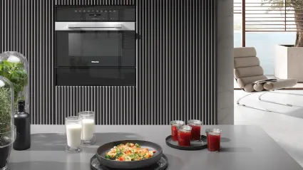 Forno a Microonde da incasso M 7244 TC di Miele