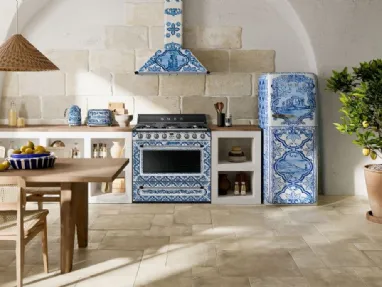 Frigorifero Blu Mediterraneo di Smeg
