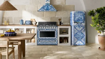 Frigorifero Blu Mediterraneo di Smeg