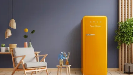 Frigorifero Veuve Clicquot di Smeg