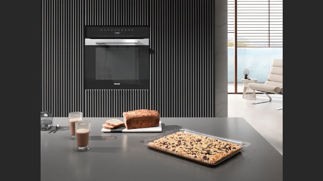 Forno H 7464 BP con sonda termometrica ed illuminazione Led di Miele