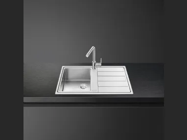 Lavello Incasso Semifilo LDR861-2 di Smeg