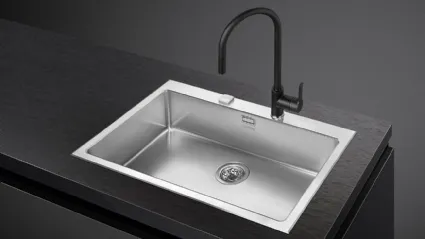 Lavello Incasso Semifilo VQR71RS di Smeg