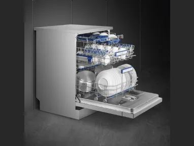 Lavastoviglie Universale Inox LVS344PM di Smeg