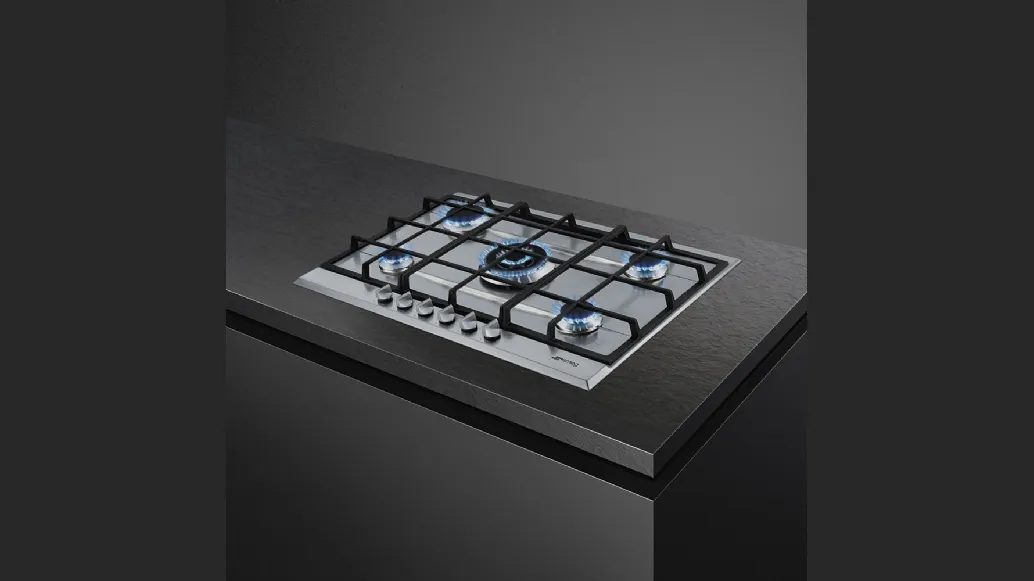 Piano Cottura Gas Selezione P272XGH di Smeg