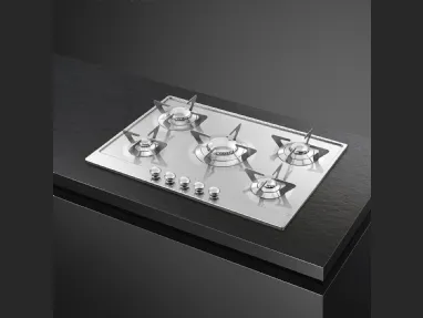 Piano Cottura Gas Estetica Design P705ES di Smeg