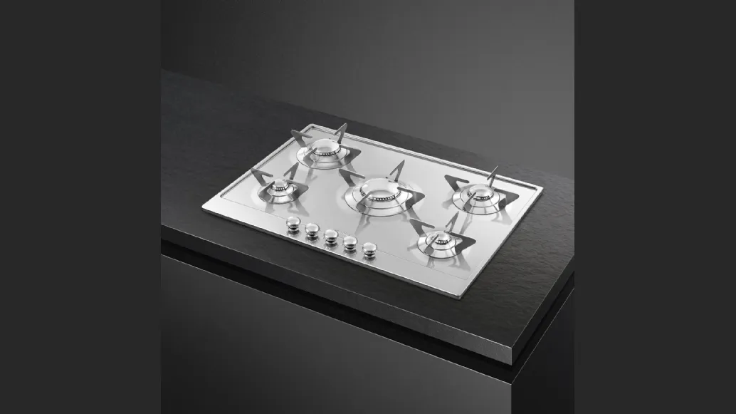 Piano Cottura Gas Estetica Design P705ES di Smeg