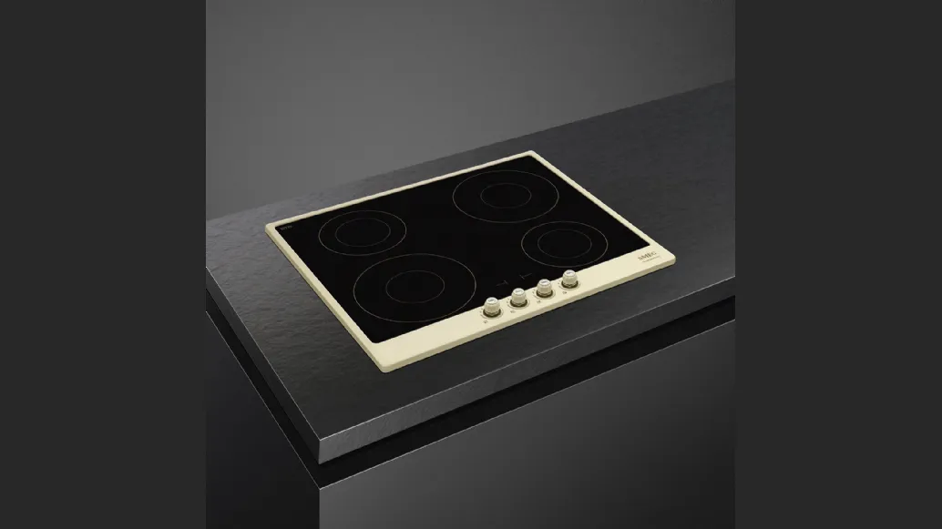 Piano Cottura Induzione Estetica Cortina SI764POM di Smeg