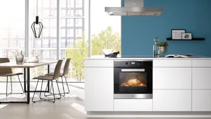 Cappa Aspirante PUR98D ad Isola con illuminazione Led a risparmio energetico di Miele