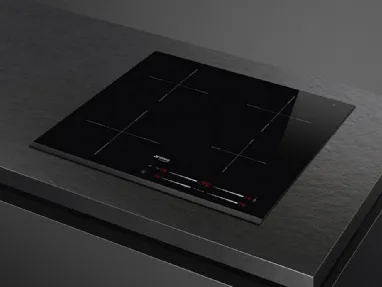 Piano Cottura SI7643B Induzione Universale di Smeg