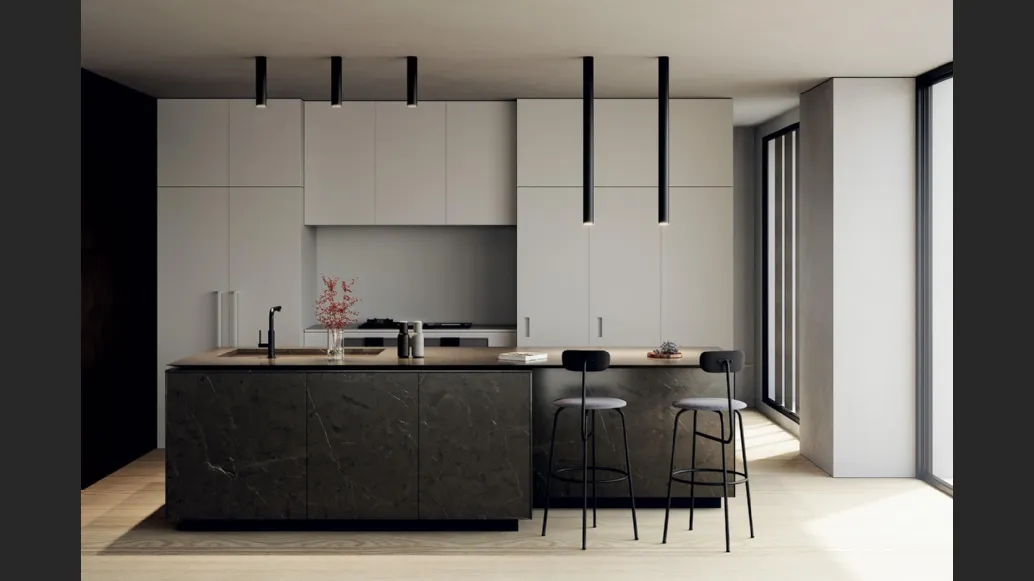 Lampada a soffitto A-Tube di Lodes