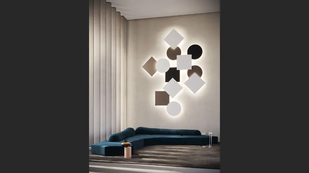Lampada da parete Puzzle Mega di Lodes