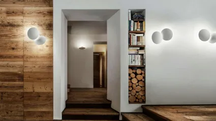 Lampada da parete Puzzle Round di Lodes