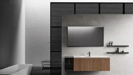 Mobile da Bagno NNerolab in Noce Canaletto di Cerasa
