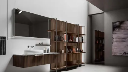 Mobile da Bagno Nerolab in Rovere Termocotto di Cerasa