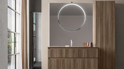 Mobile da Bagno Segno in nobilitato Eucalipto di Cerasa