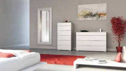 Comò e Cassettiera in legno Wide di Fratelli Elli