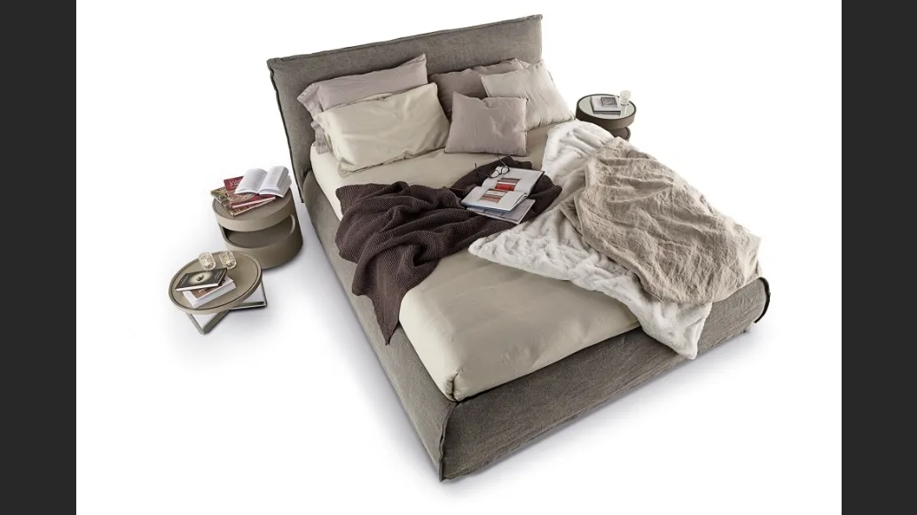 Letto imbottito Bold di Art Nova
